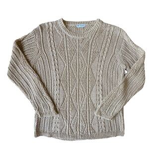 Inis Meain Patented Aran Sweater Size Medium